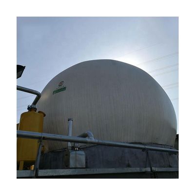 品質  Round Double Membrane Biogas Holder With Recycling Advantage 工場